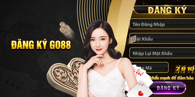 Các bước đăng ký tại Go88